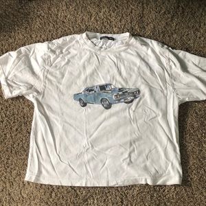 Brandy Melville Motor Show cropped shirt